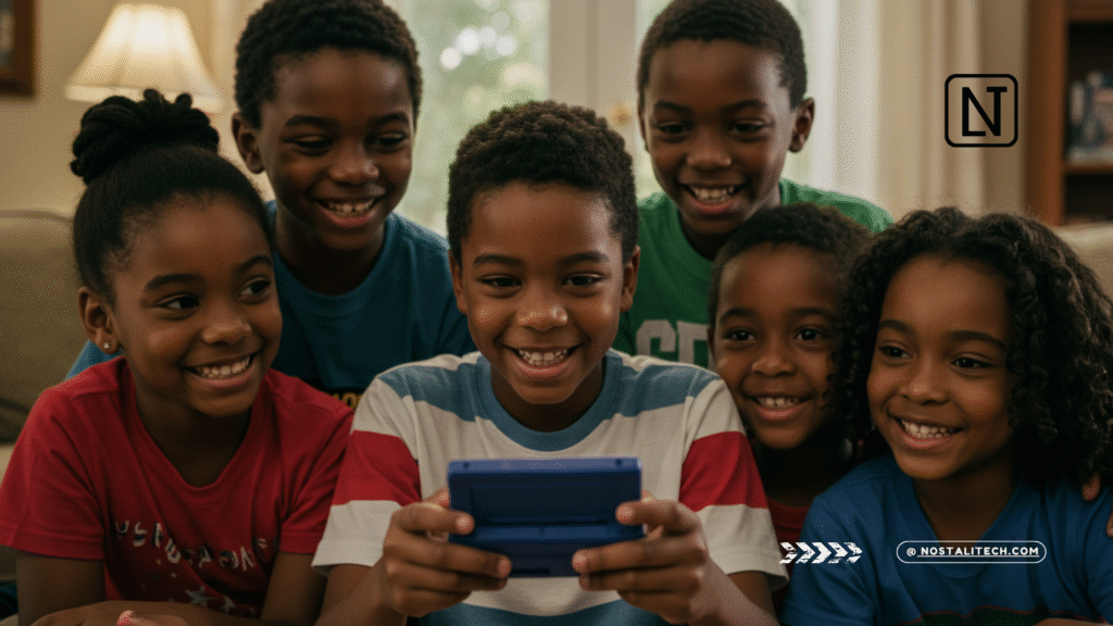 Gameboy nostalgia Nigeria school break time memories